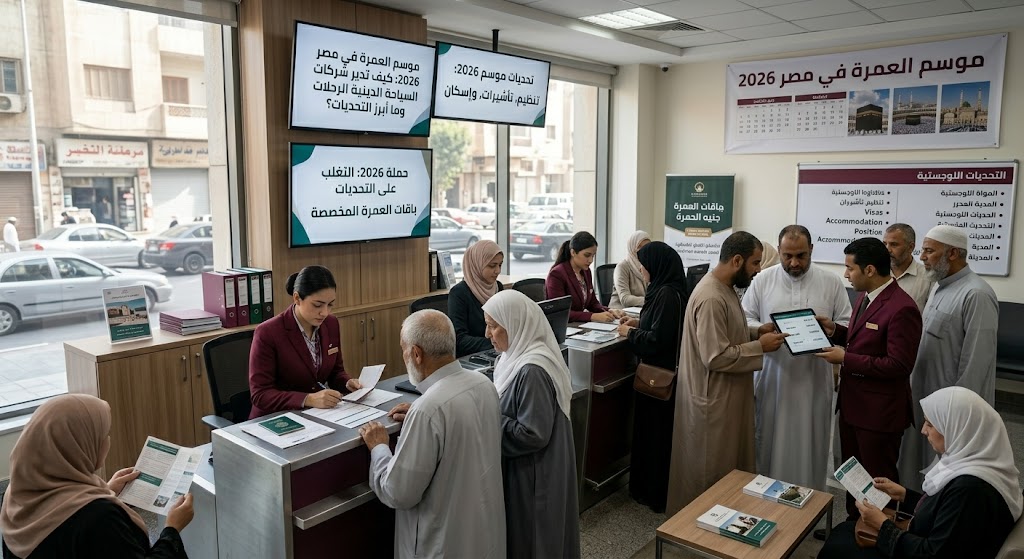 موسم العمرة في مصر 2026: كيف تدير شركات السياحة الدينية الرحلات وما أبرز التحديات؟