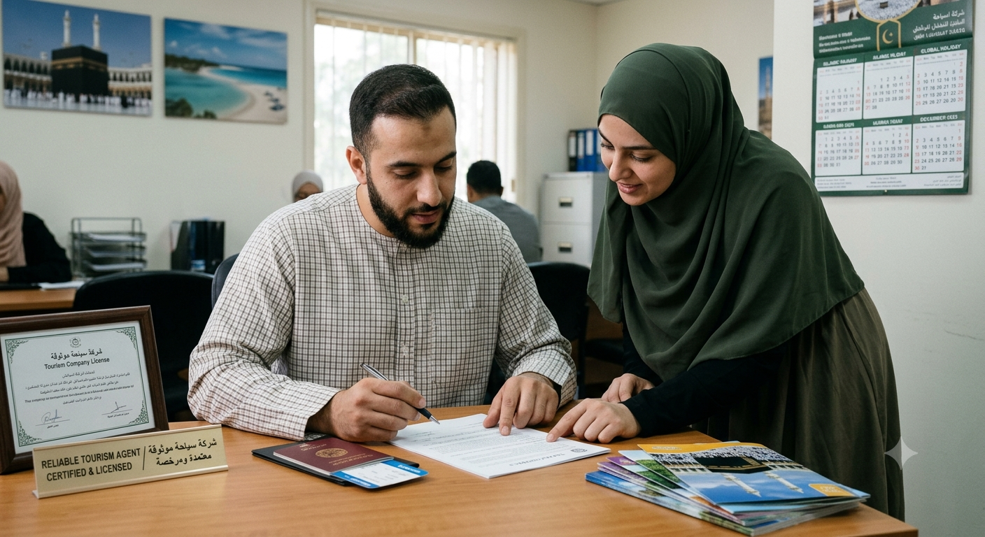 كيف تختار شركة سياحة موثوقة؟ دليلك لحفظ حقوقك وتجنب النصب في رحلات العمرة والسفر